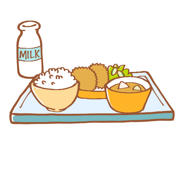 Japan Image 給食 イラスト 無料