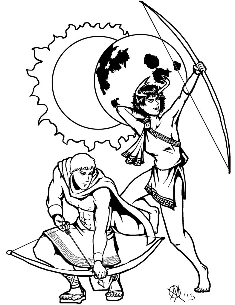 He was the god of poetry, art, archery, plague, sun, light, knowledge and music. Apollo Drawing At Getdrawings Free Download