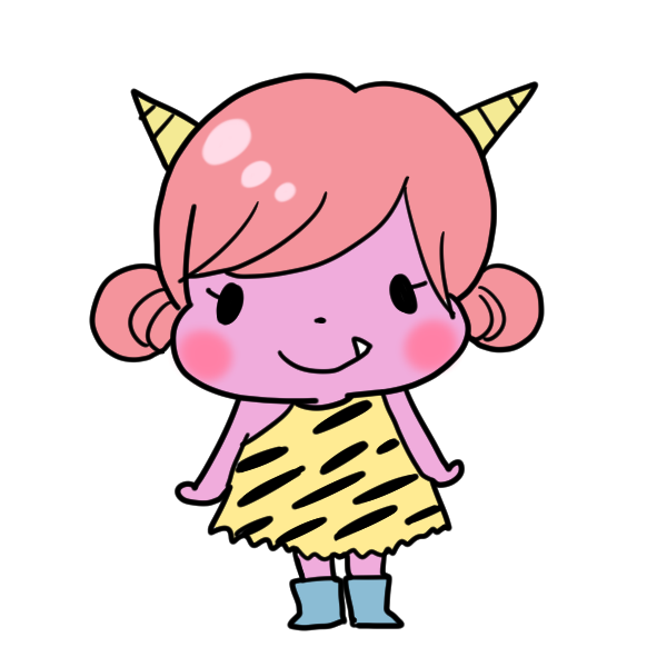 美しい花の画像 無料印刷可能鬼 イラスト かわいい 女