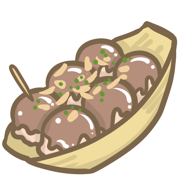 無料ダウンロードイラスト たこ焼き 美しい花の画像
