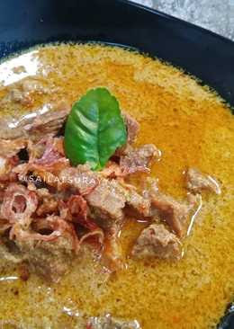 Daging sapi dengan bumbu gulai kaya rempah yang sedikit pedas dan gurih. Cara Membuat Gulai Kambing Esqnews Id