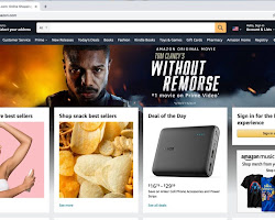 Image of Amazon website