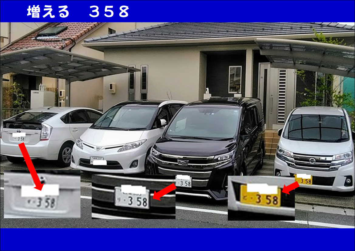 車 ナンバー 風水 358 車 ナンバー 風水 35