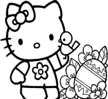 Find the best hello kitty coloring plates right here! My Family Fun Hello Kitty