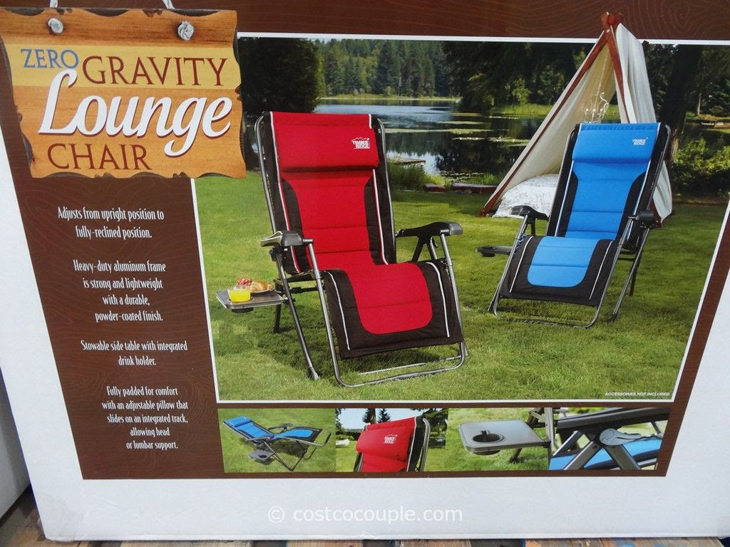 The the zero gravity chair weighs 65.5 lbs and should be easy to assemble with two people. Timber Ridge Zero Gravity Lounge Chair