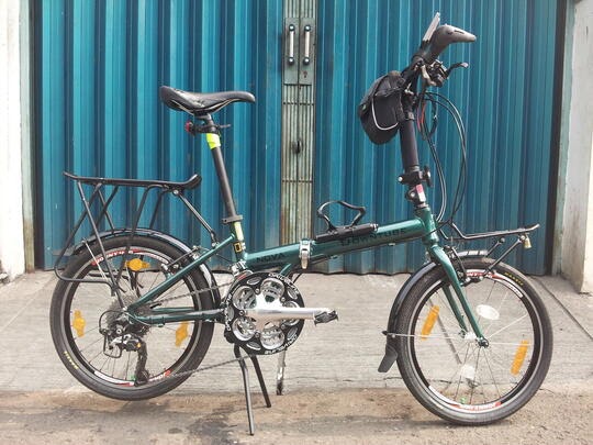 Modif Sepeda  Lipat  Untuk Touring Trend Sepeda 