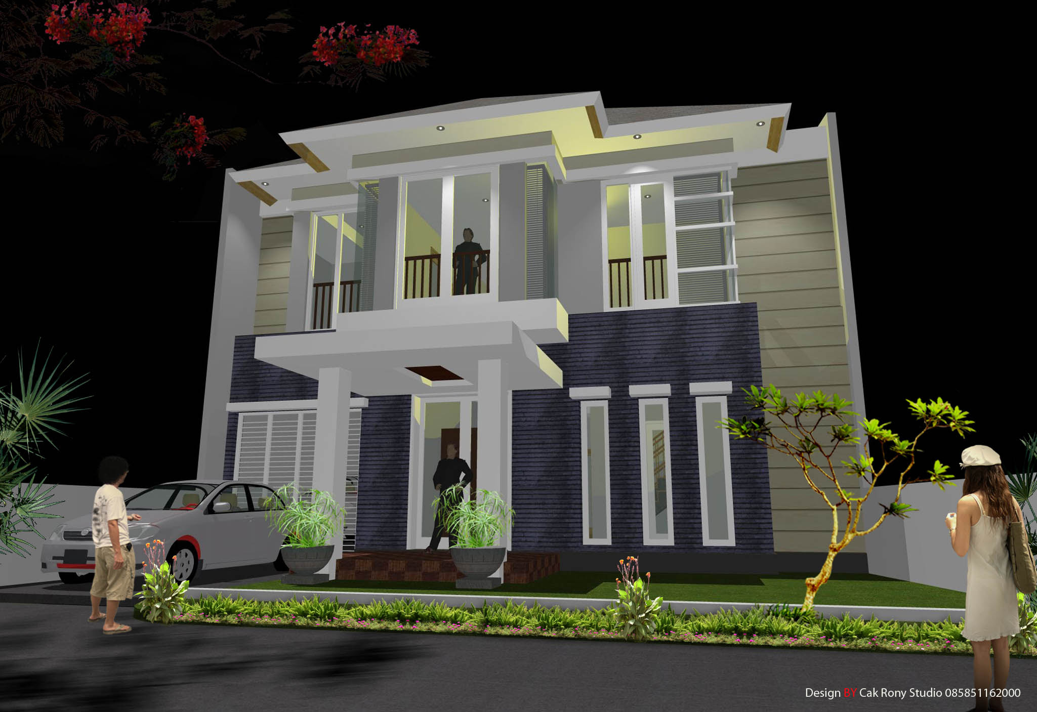 Denah Rumah Minimalis 1 Lantai Ukuran 9x14 Desain Rumah Minimalis