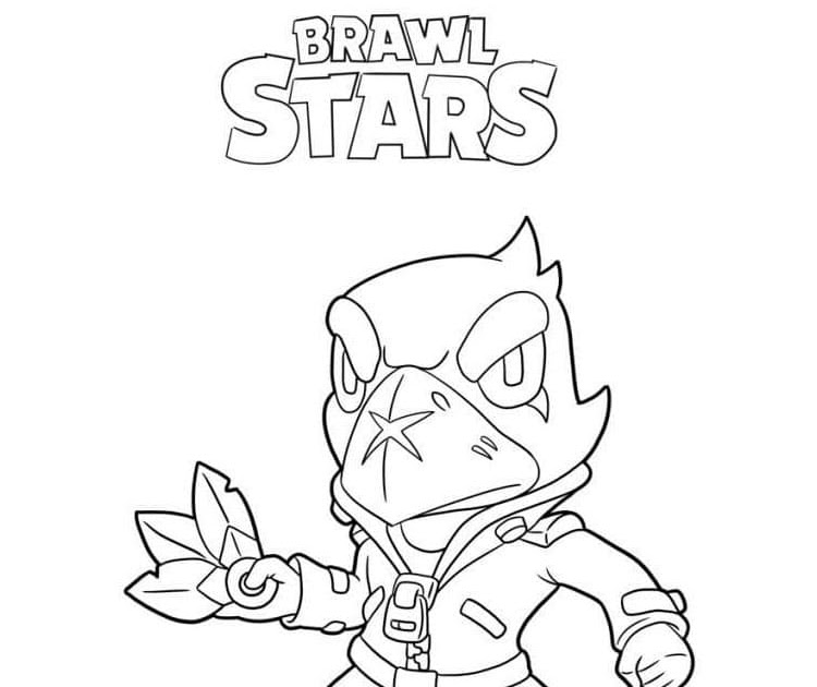 10 Mejor Para Desenho Para Colorir Do Brawl Stars Corvo Indubeed - desenhos legais para colorir do brawl stars