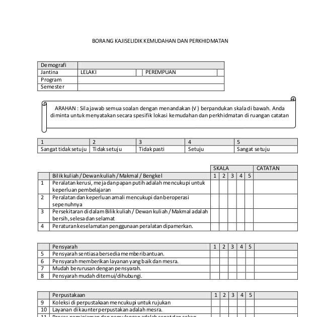 Contoh Soalan Kaji Selidik Produk - Soalan bt