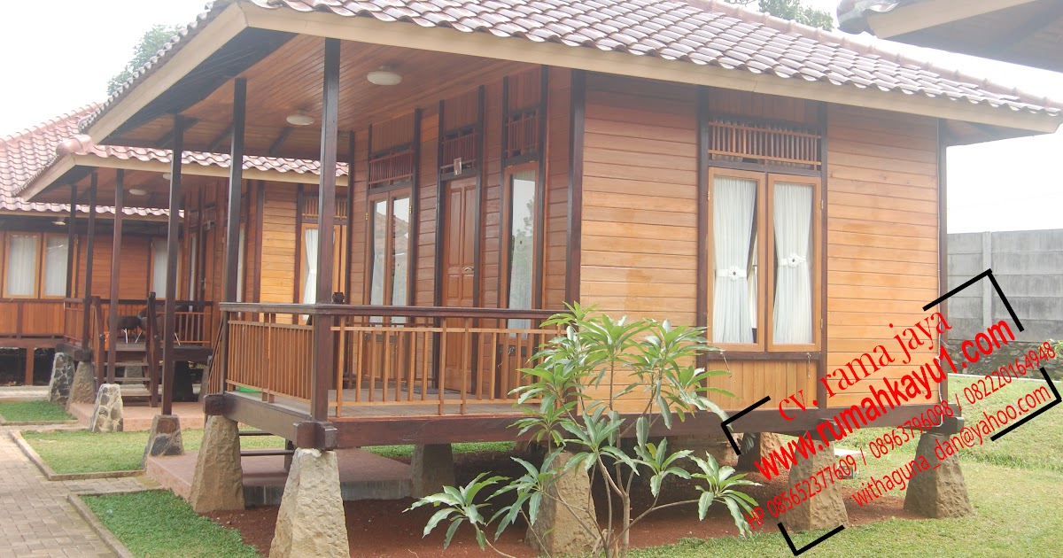  Denah Rumah Kayu  4x6 Terbaru Denahom