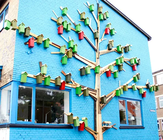 Danish Street Art Project Has Built Over 3,500 Urban Bird Houses Since 2006