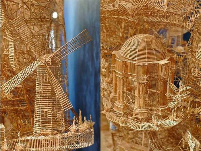 Toothpick Art