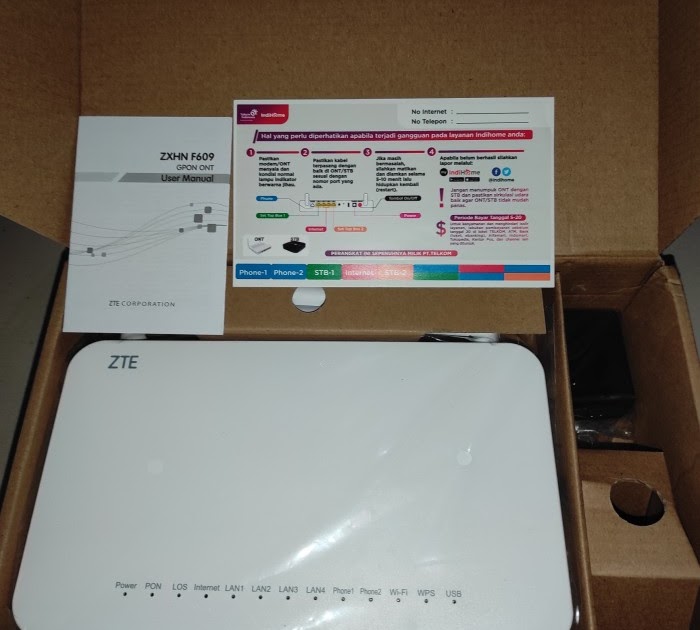 Super User Zte F609 V3 / Modem Zte F609 V3 Spesifikasi ...