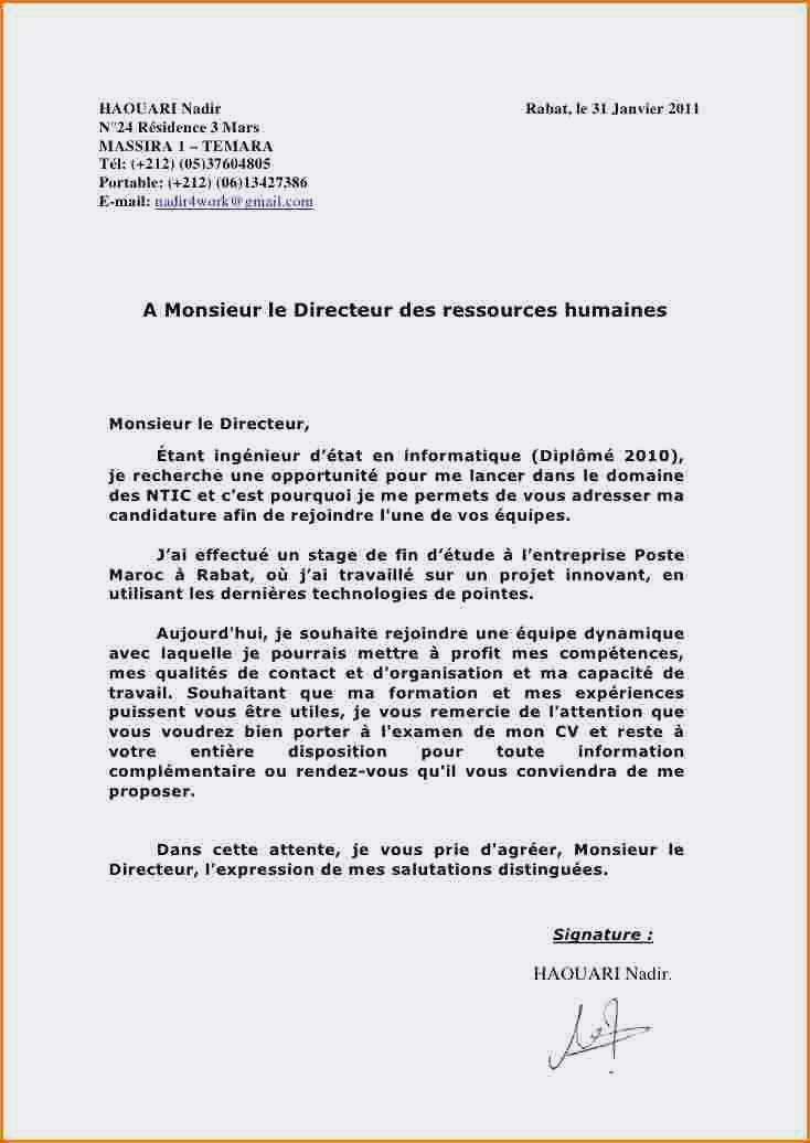 Lettre De Motivation Centre D'appel Exemple Pdf - Ini Huruf s