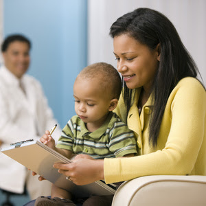 women at clinic 