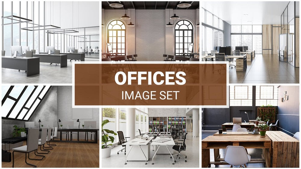 Realistic Virtual Backgrounds Office Loft : Free Zoom ...