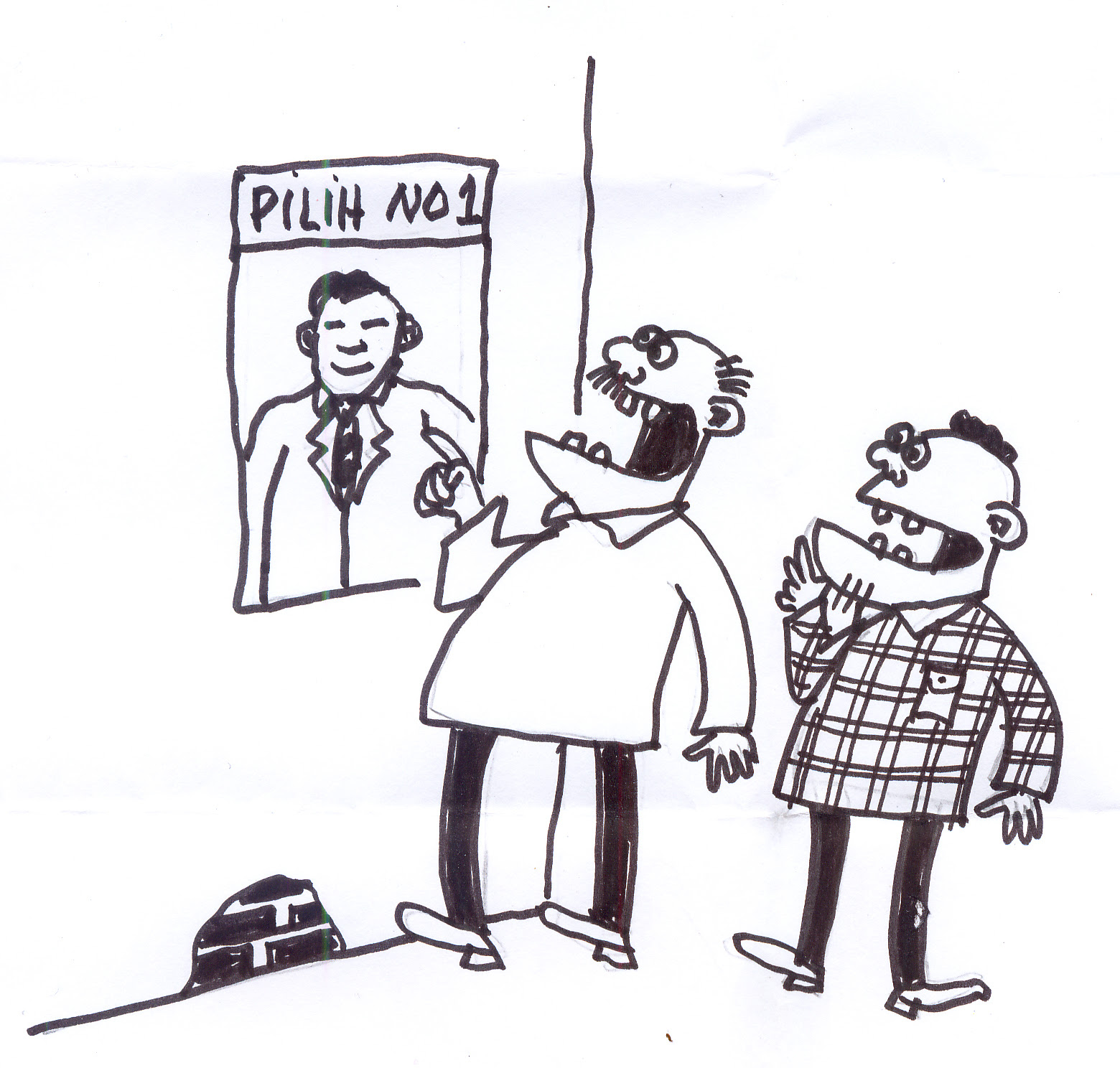 Gambar Kartun Orang Kerja
