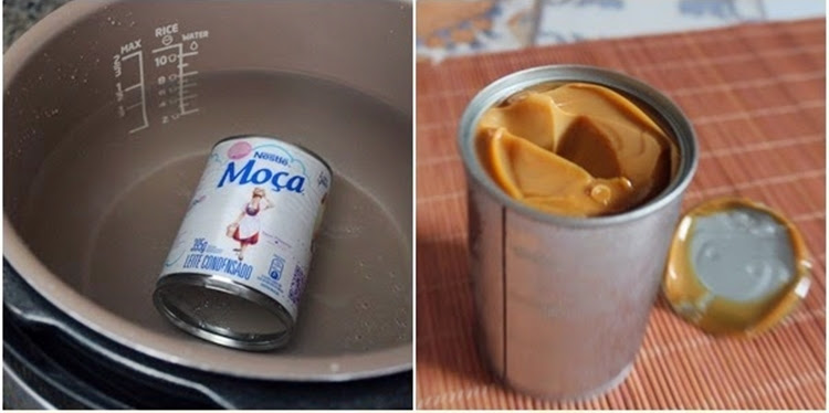 Leite Condensado Na Panela De Pressao Teretete Na Cozinha Receitas Faceis E Dicas