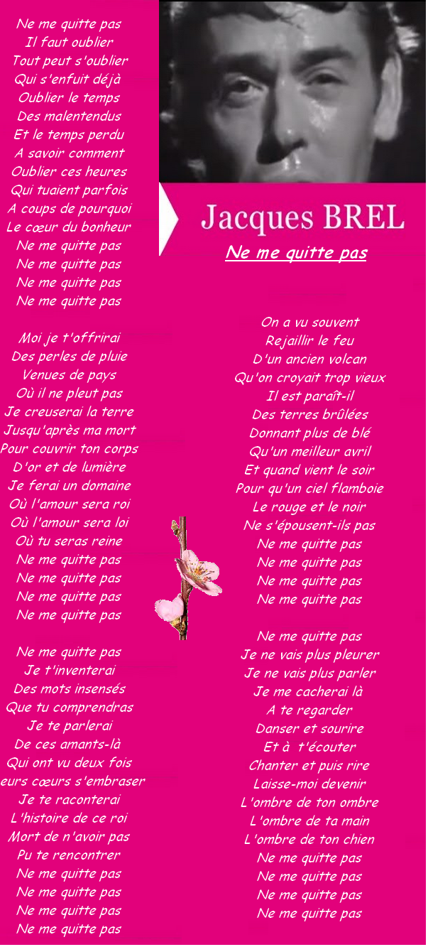 J Ai Participe A N Oubliez Pas Les Paroles Boule De Plumes