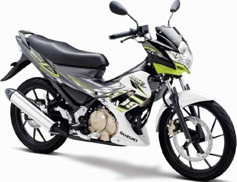 suzuki satria  fu  white