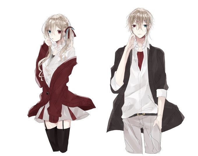 最も人気のある 男女 双子 イラスト 双子 男女 イラスト 可愛い Josspicture0dvtl