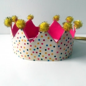 Birthday party crown