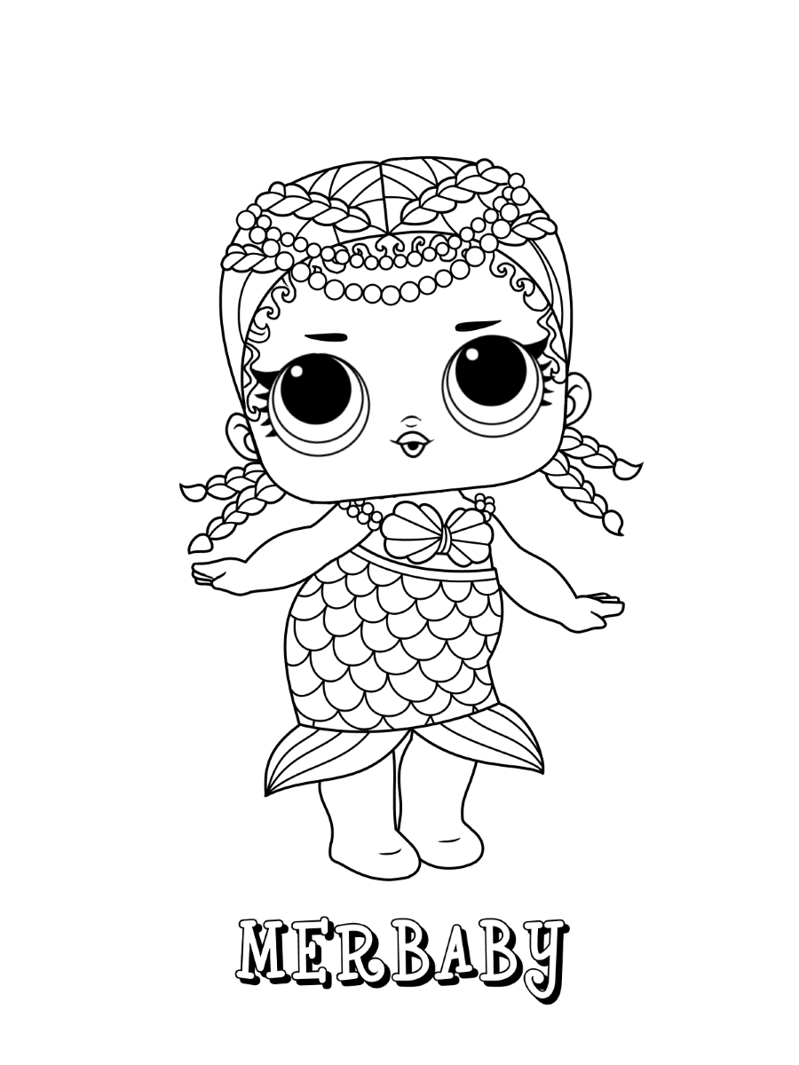 Surprise doll to complete the family: Lol Surprise Coloring Pages Print And Color Com