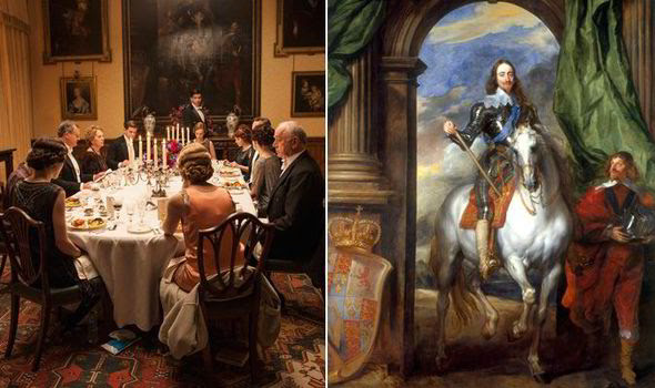 Mixed green salad with blue cheese, fresh pears and candied walnuts, tossed in a light balsamic vinaigrette. A 17m Painting And 36 Hour Dinner Party Welcome Back To Downton Abbey Entertainment News Newslocker