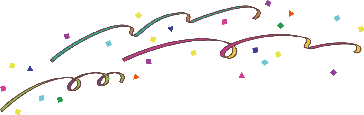75 おめでとう クラッカー イラスト フリー アニメ画像