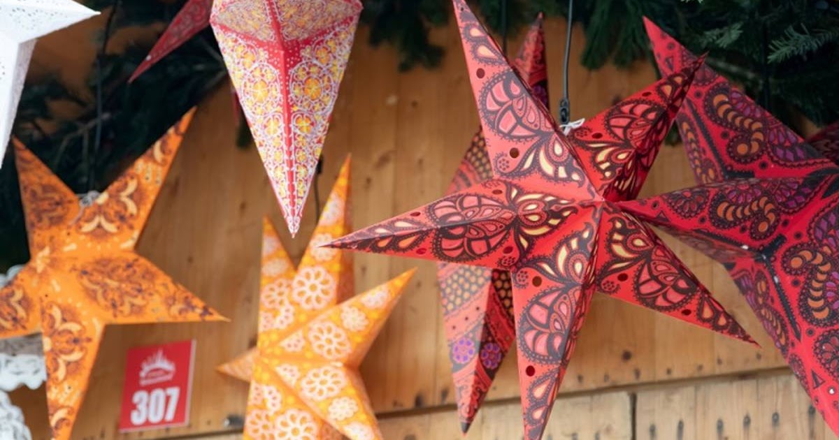 Kartu Ucapan Natal  Dari  Kertas  Origami kartu ucapan keren