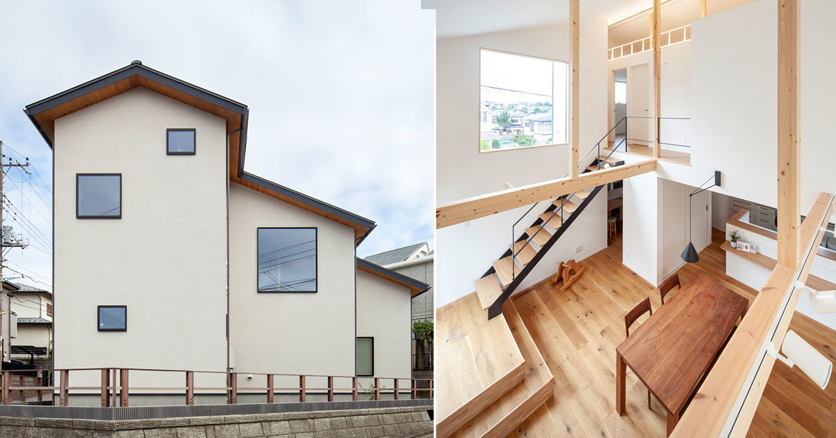 An immensely popular time to visit japan. Inoue Yoshimura Studio Designs Japanese House With Plan Shaped Like A Tetris Piece Diseno Yucatan