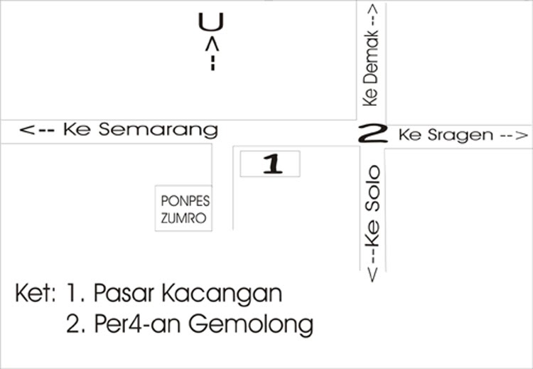 Sketsa Rumah  Rasulullah  Ceria Bulat t