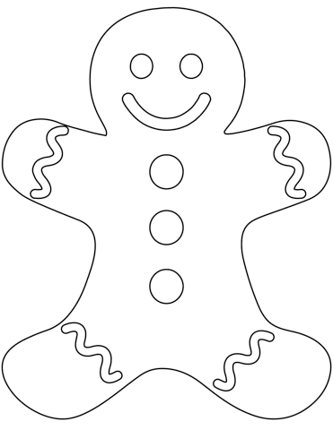 Print out the gingerbread people shapes sets to draw your own gingerbread people. Ginger Bread Man Drawing At Getdrawings Free Download