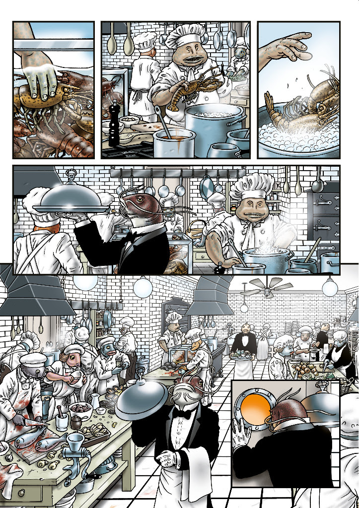 "Grandville. Fuerza mayor" de Bryan Talbot, proxima novedad de Astiberri. @Astiberri