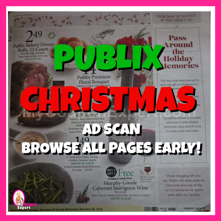 This is a 2010 christmas tv video commercial from publix supermarkets and titled merry christmas from publix. Publix Christmas Ad Scan Browse All Pages Early