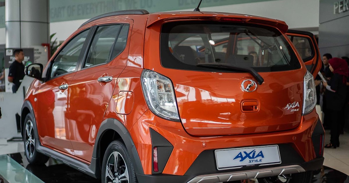 Perodua Axia Gear Up - Contoh Grim