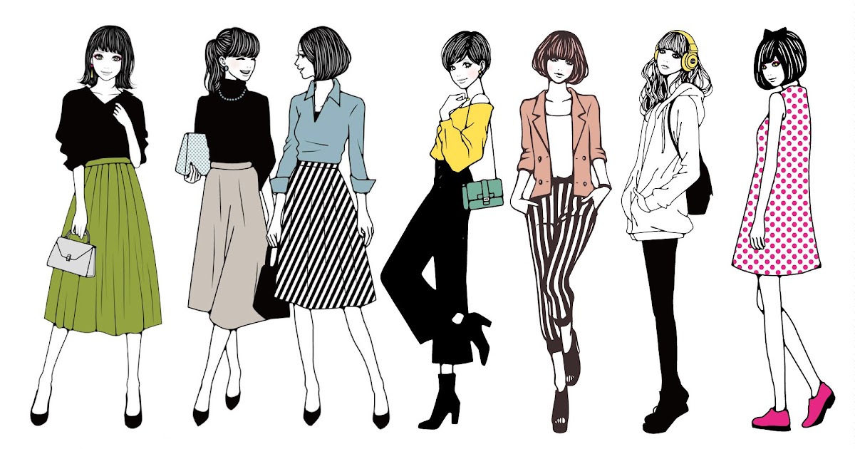 100以上 かっこいい イラスト 女の子 全身 2113 Josspictureigppo