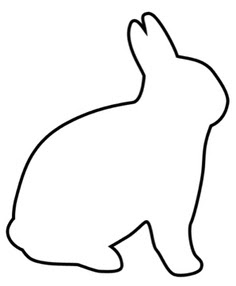 Thanks to this, beautiful easter decorations, easter cards and also diy easter bunny were created. Printable Bunny Template Clipart Best