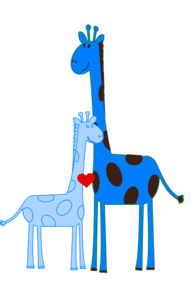 Download Baby Shower Giraffe Clip Art