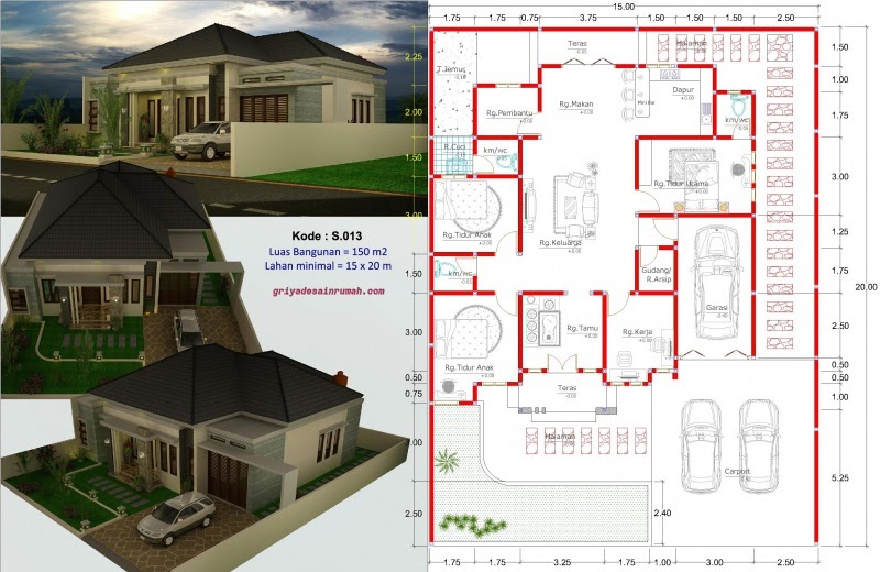 Gambar Denah Rumah Yang Ideal Lowongan Kerja