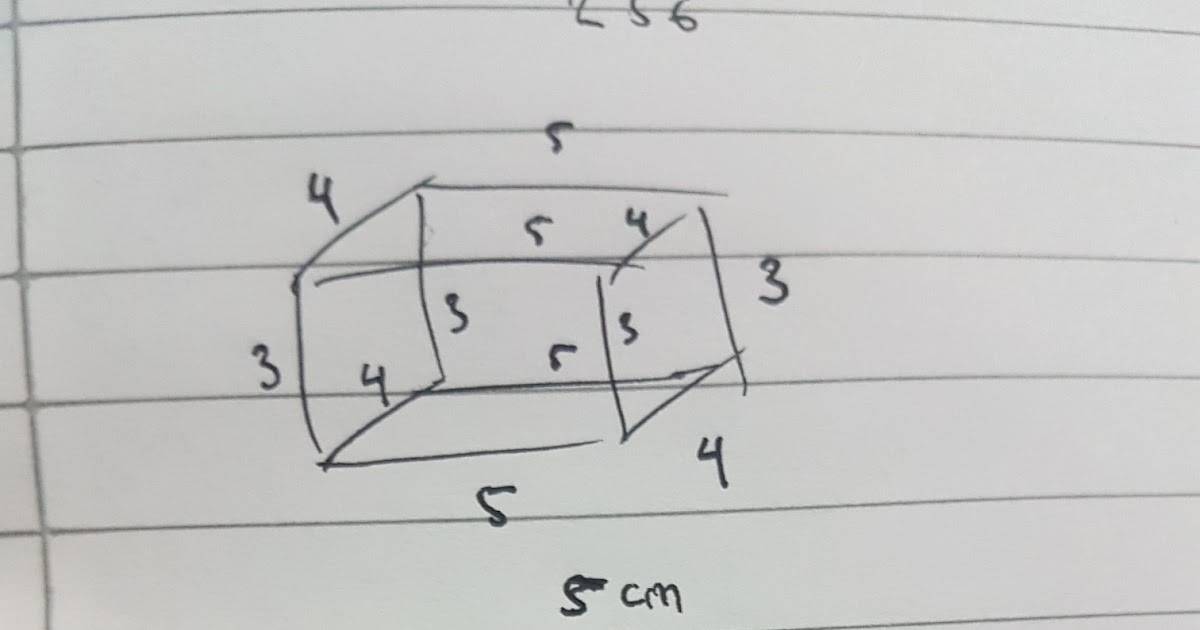 Buatlah 5 Contoh Jaring Jaring Dari Bangun Ruang Prisma 