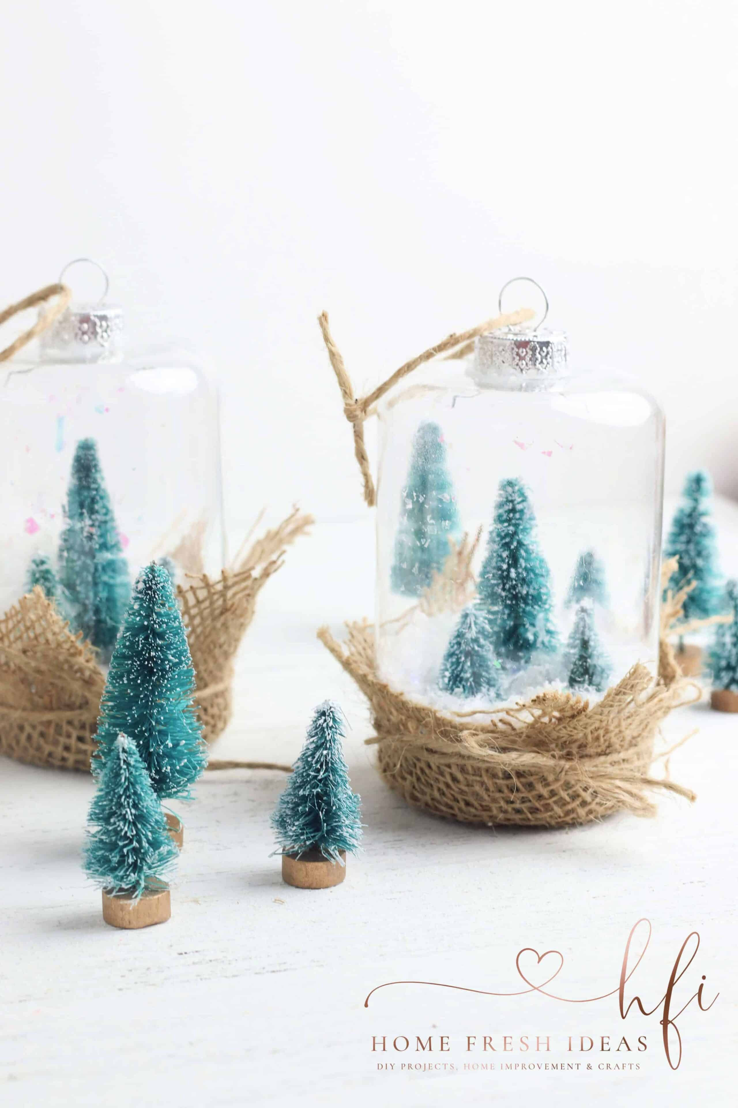 Over 20 years of experience to give you great deals on quality home products and more. Festive Diy Christmas Snow Globe Home Fresh Ideas