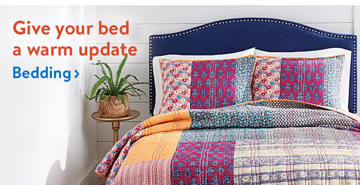 Give your bed a warm update 
