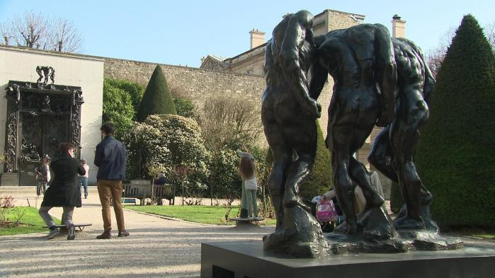 Toujours fermé, le musée Rodin à Paris séduit le public avec son jardin de sculptures