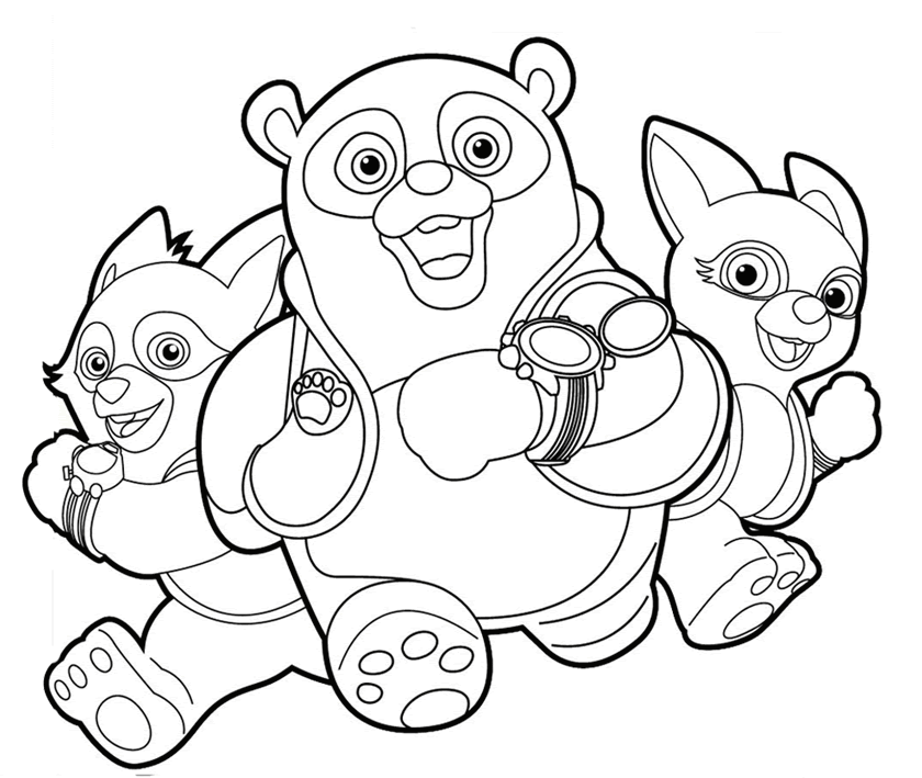 Download Freestyle: Disney Junior Tots Coloring Pages