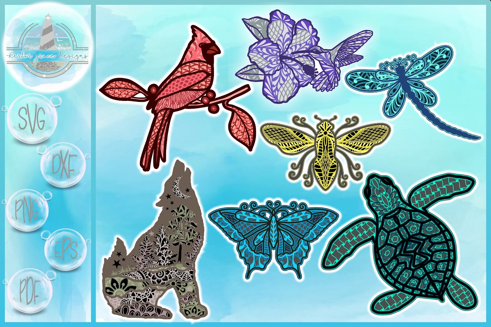 Download Layered Layered Butterfly Mandala Svg Free Project - Free ...