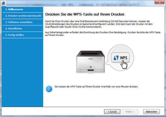 ﻿ samsung xpress m262x / m282x series. Drahtlosnetzwerk Setup
