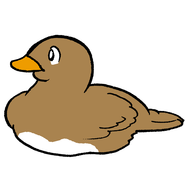 かわいいディズニー画像 最新のhdカモ イラスト 無料