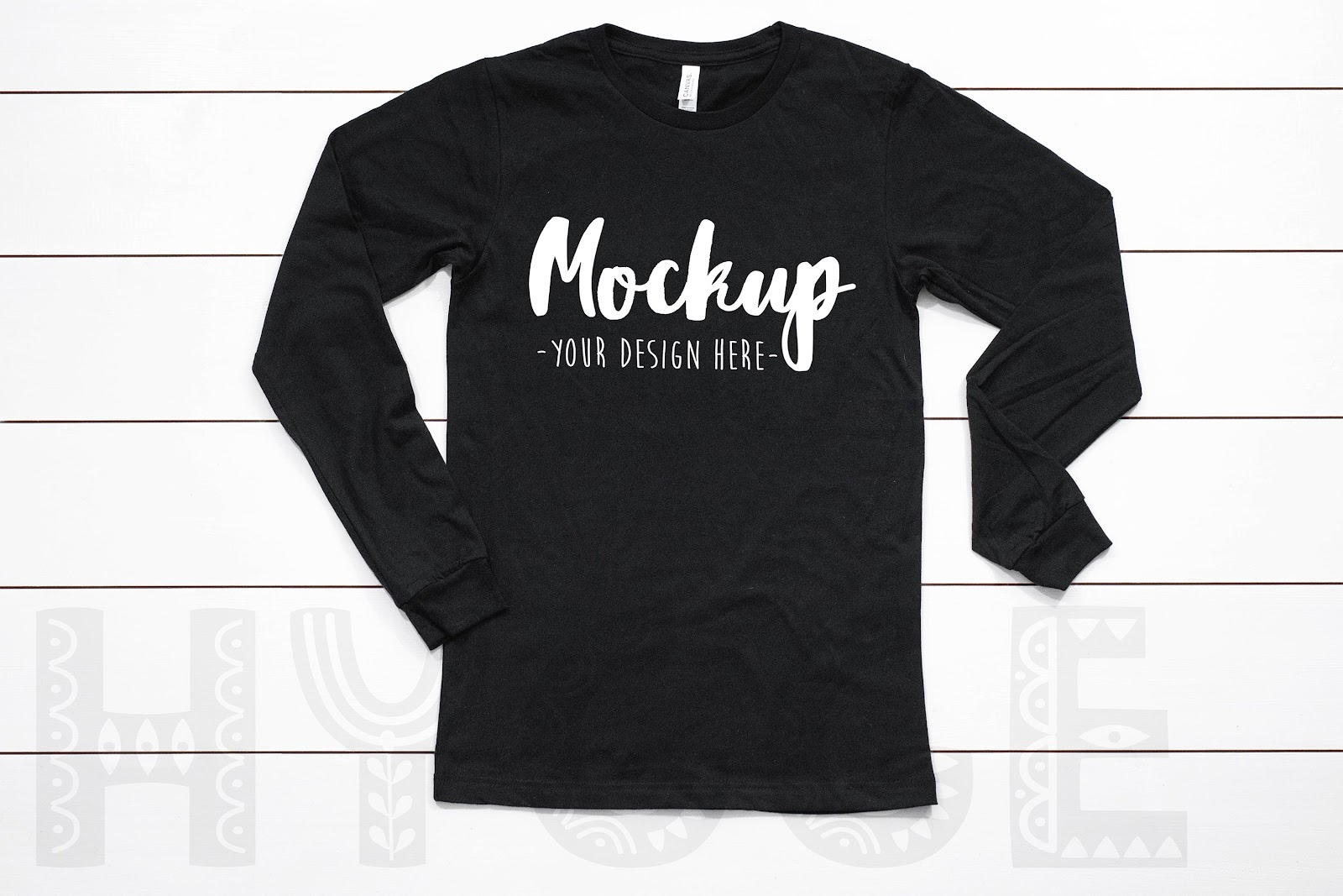 Download Long Sleeve T-Shirt Mockup Free Download - Free Layered ...