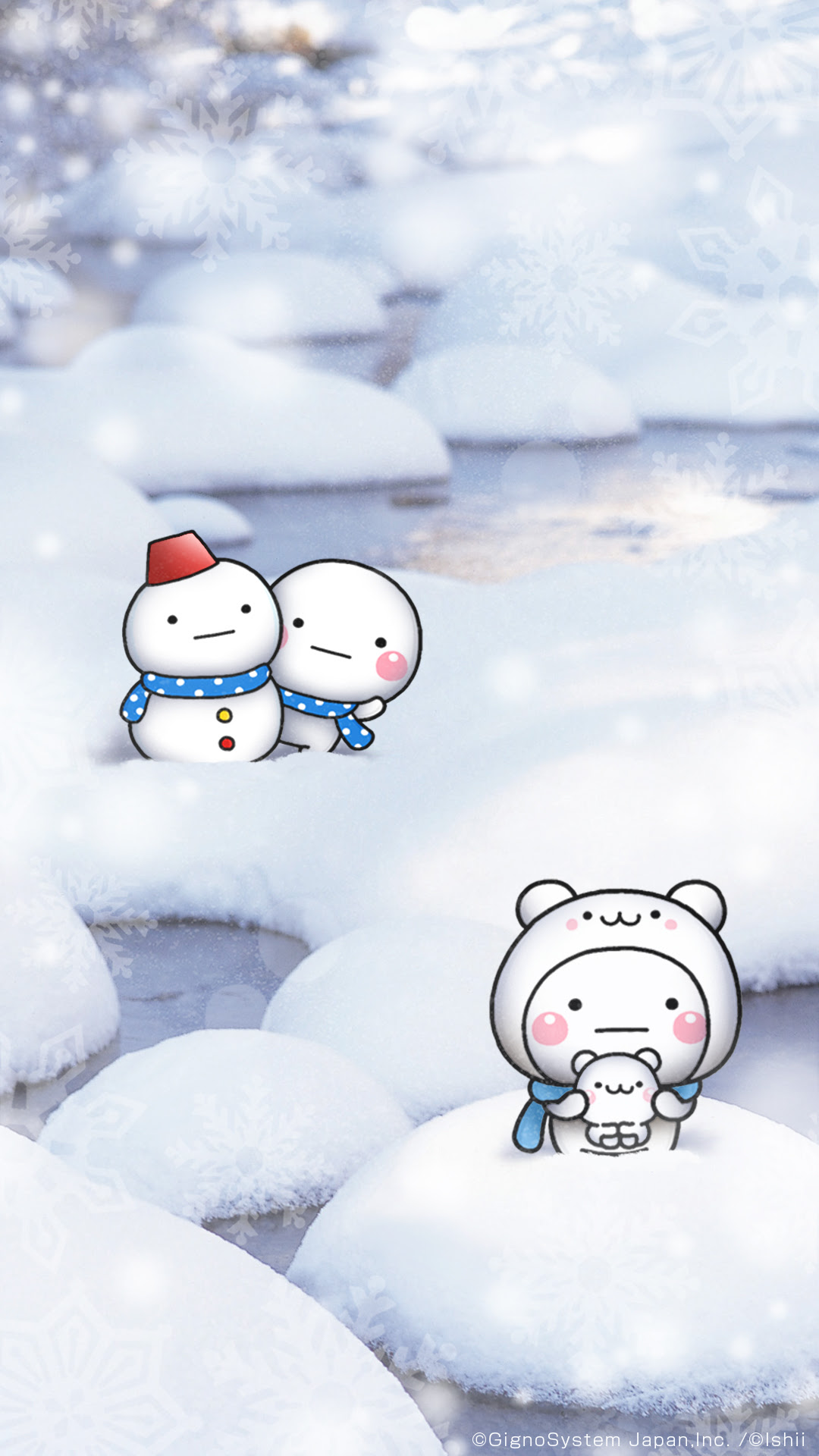 最新のhdかわいい 冬 画像 壁紙 無料イラスト集